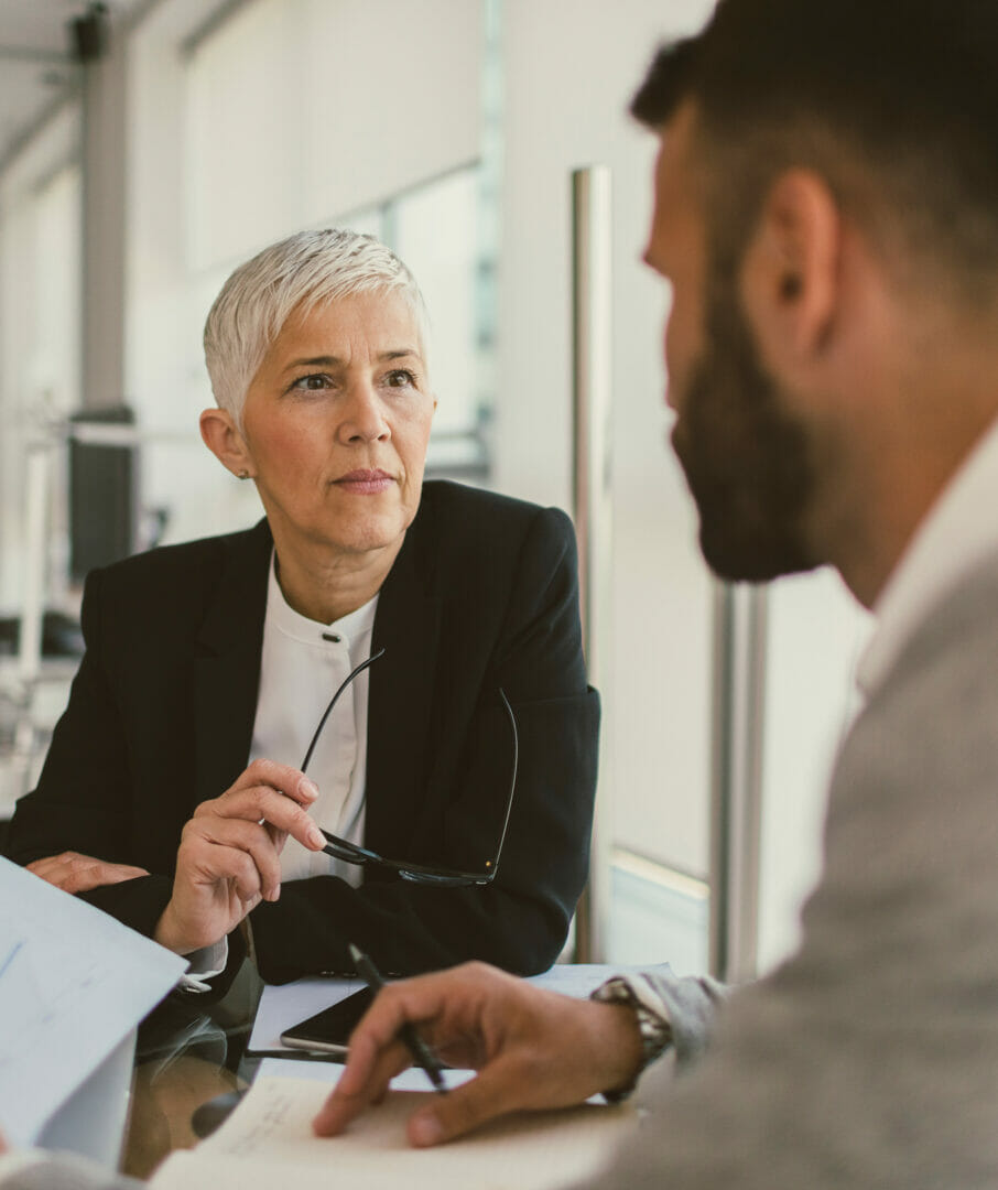 Business people on meeting in the office