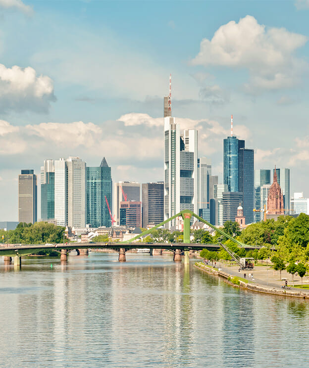 Panorama von Frankfurt am Main