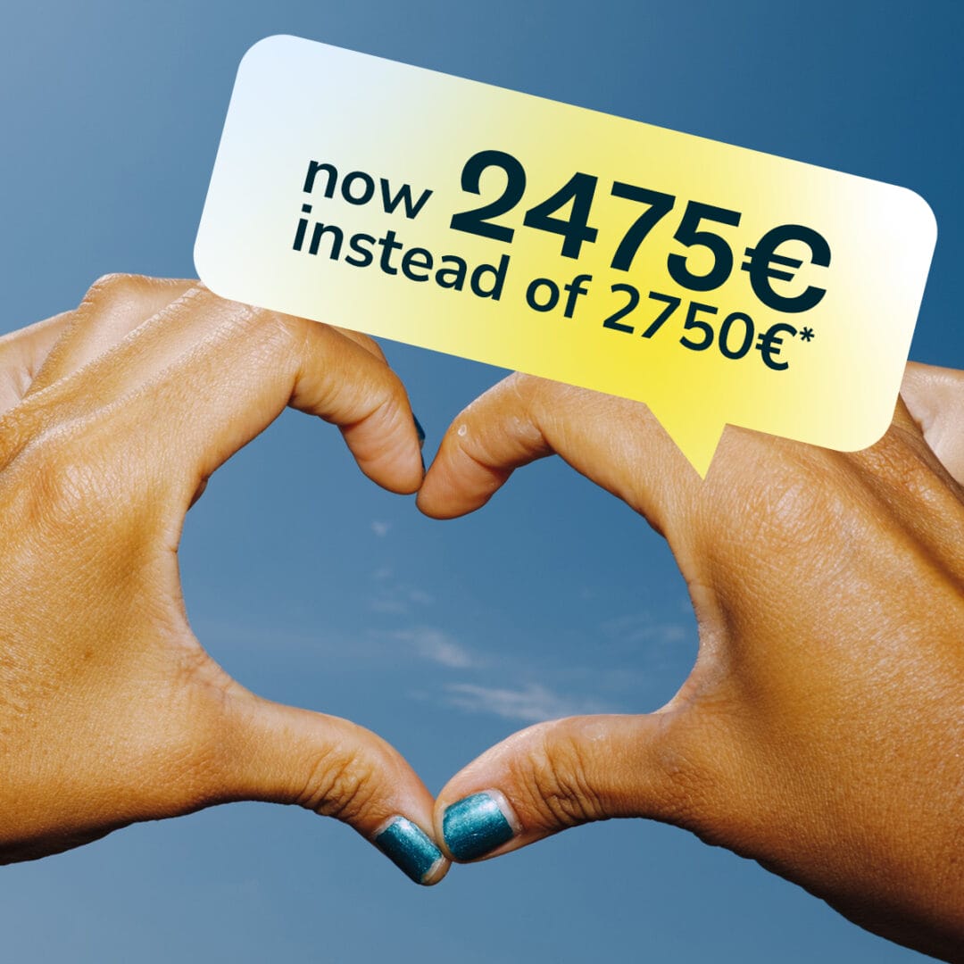 Offer: €2,475 instead of €2,750 for ten hours of executive coaching